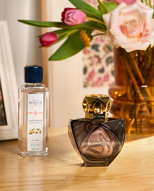 Eternity Lampe Coffret Gift Set Noire - Lady Flower