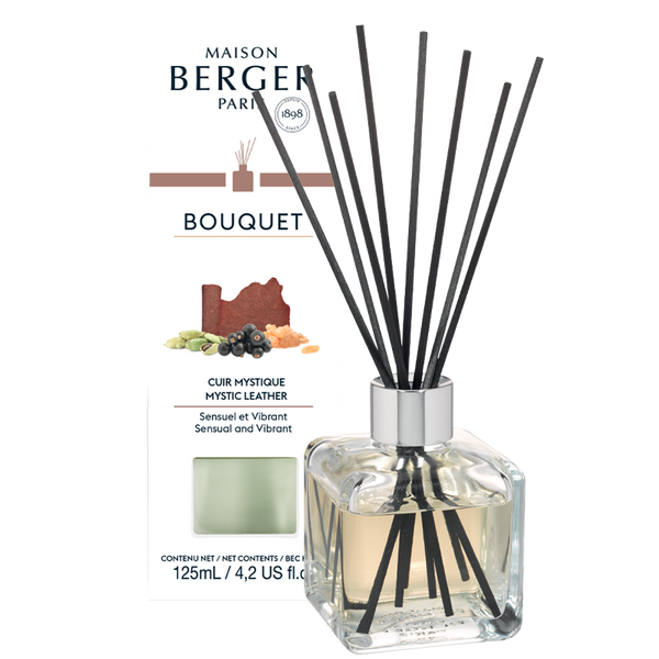 Scented Cube Mystic Leather - Maison Berger Paris