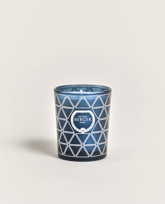 Candle Geode Blue