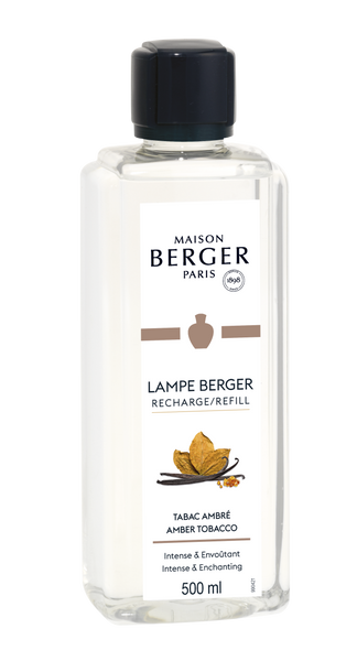 lampe berger amber tobacco Due to popular demand, returns for the season  A fruity, smoky blend of apple, patchouli, and vanilla that makes every autumn evening feel rich and comforting. Light it, relax The atmosphere that you create will vary according to your selection of Parfums de Maison Amber Tobacco Lampe Refill (500ML)