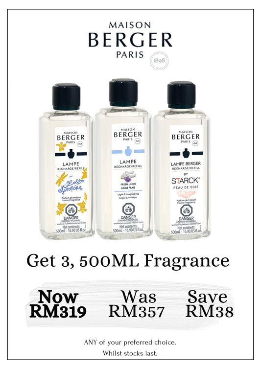 Buy 3 500ml for RM319 2025