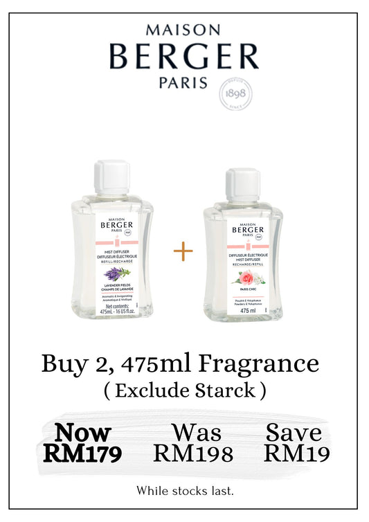 475ml Mist Diffuser Refills Promo
