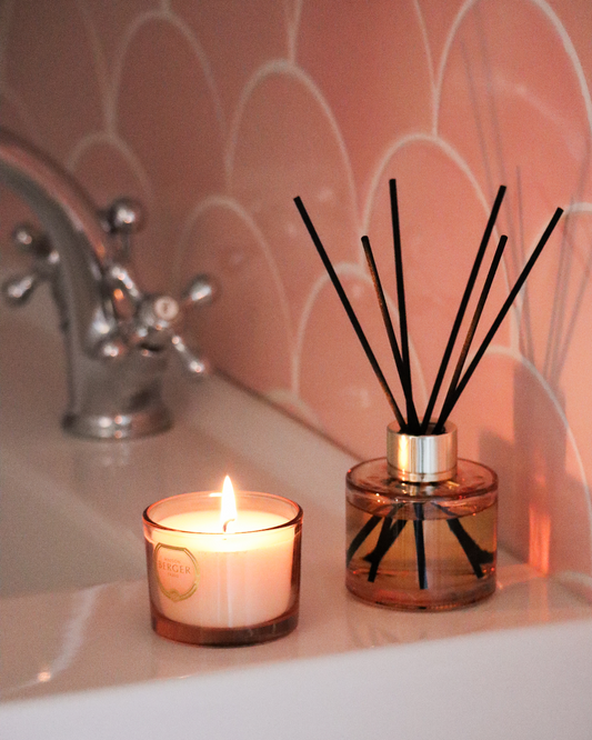 Holly Amber Powder Mini Duo Bouquet & Candle