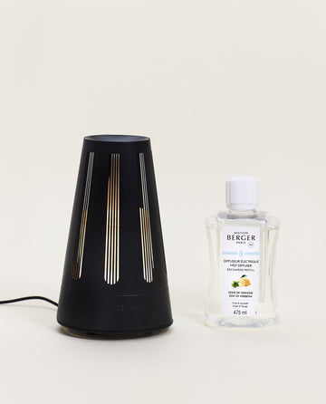 Mist Diffuser Amphora Noire - Zest of Verbena