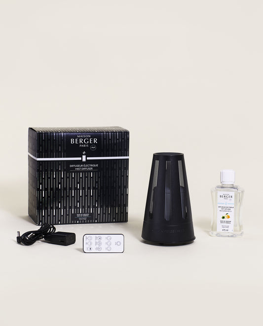 Mist Diffuser Amphora Noire - Zest of Verbena