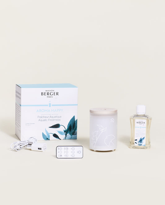 Aroma Happy Mist Diffuser Set - Aquatic Freshness