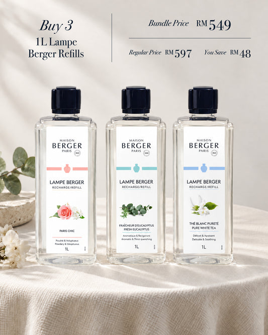 1L Lampe Refills Trio Bundle