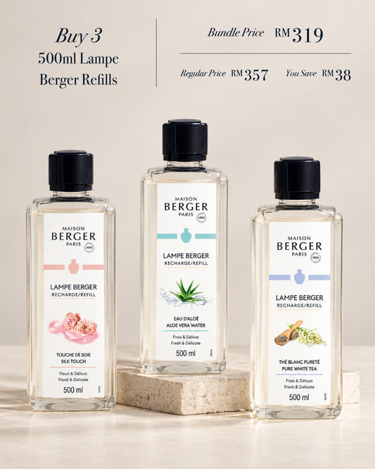 500ml Lampe Refills Trio Bundle