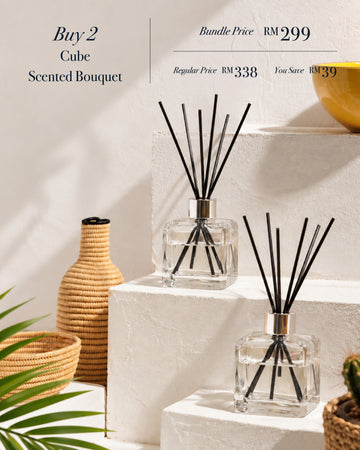 Cube Scented Bouquet Duo Bundle