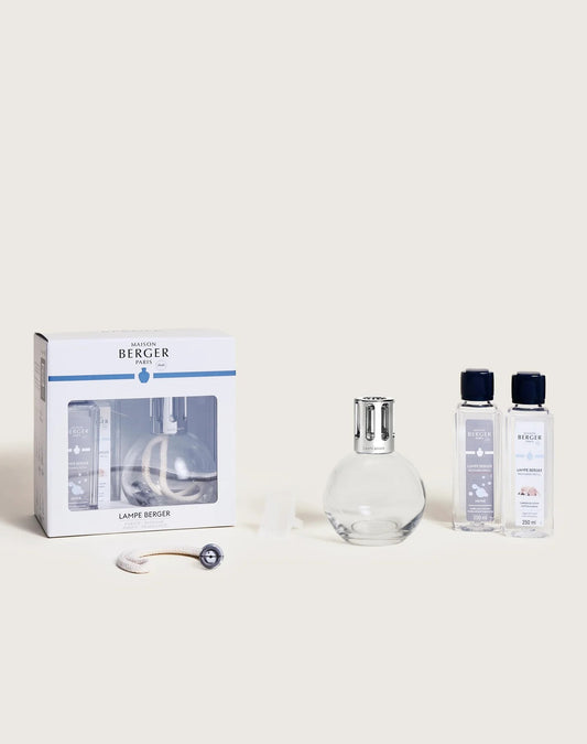 Essential Round Air Pur & Cotton Caress Lampe Coffret Starter Gift Set