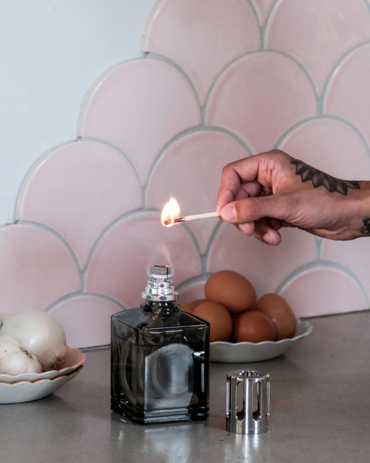 Essential Lampe Gris