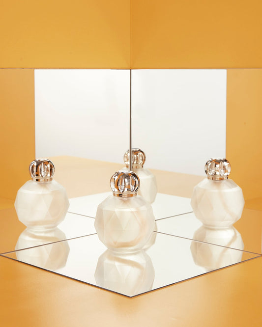 Geode Lampe Givré