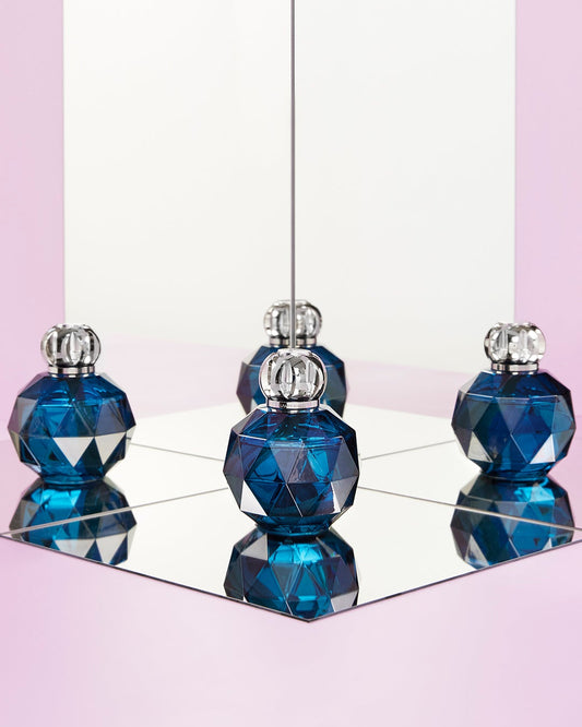 Geode Lampe Blue