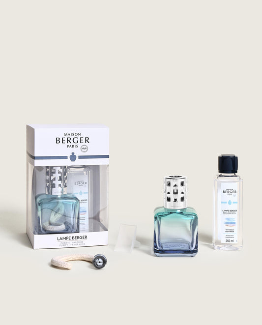 Glaçon Turquoise/Blue Lampe Coffret Gift Set • Ocean Breeze
