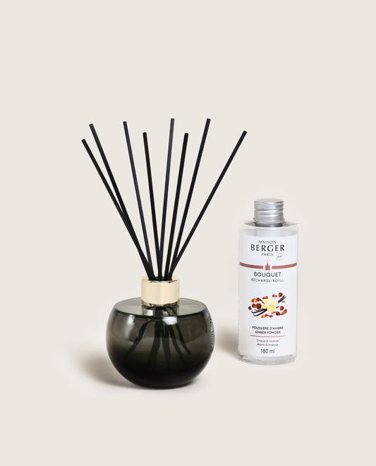 Holly Grey Moss Amber Powder Scented Bouquet