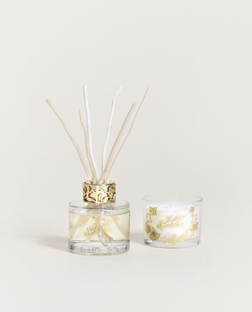 Mini Duo Bouquet & Candle Transparent by Lolita Lempicka