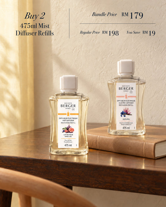 Mist Diffuser Refills Duo Bundle