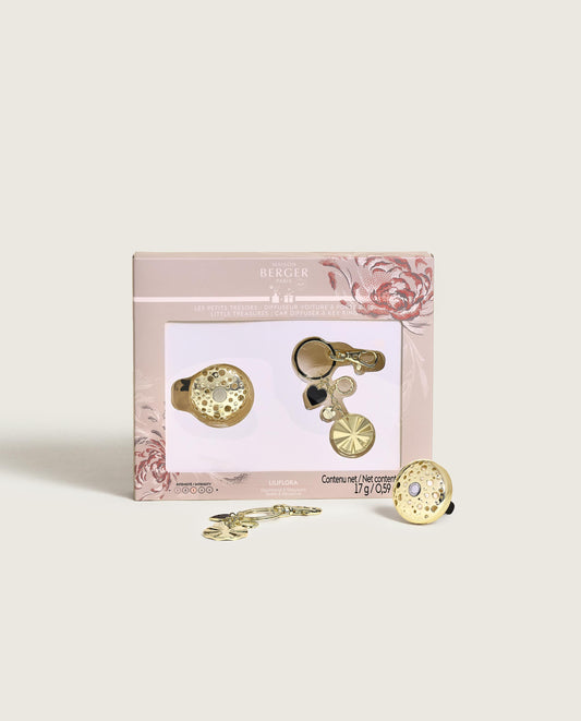 Ophelia Little Treasures Gold Car Diffuser