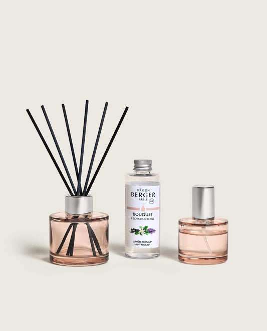 Ophelia Mini Duo Bouquet & Spray • Light Floral