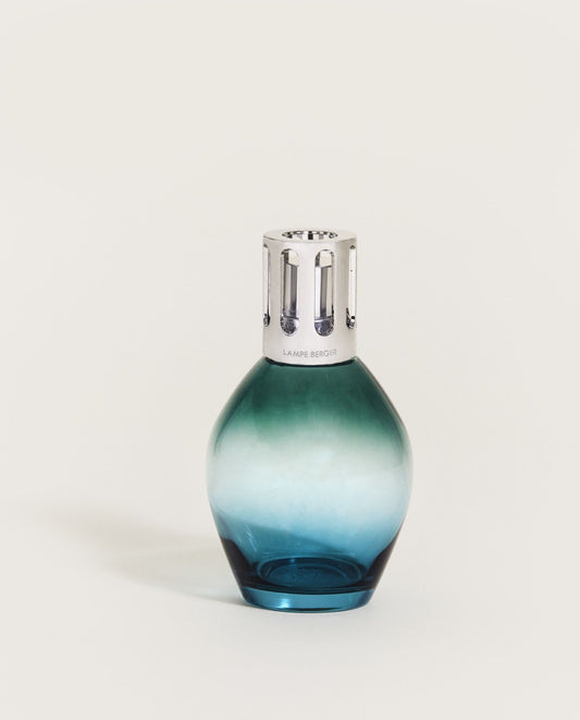 Oval Lampe Blue/Green
