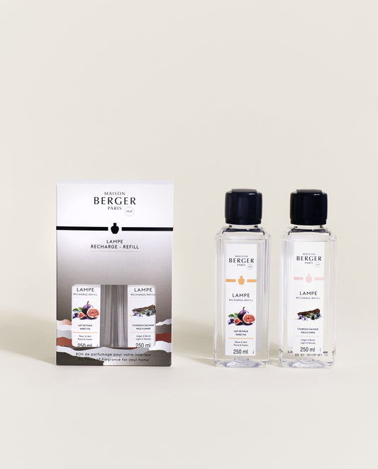 Land Sweet Fig & Wild Flower 250ML Lampe Refill Duo Pack