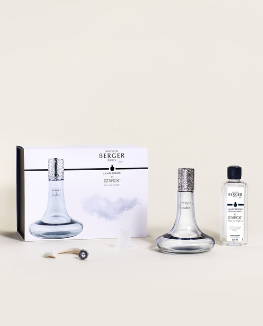 Peau de Pierre Lampe Coffret Grise by Starck