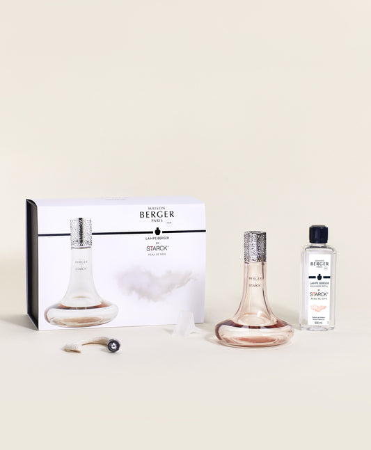 Peau de Soie Lampe Coffret Rose by Starck