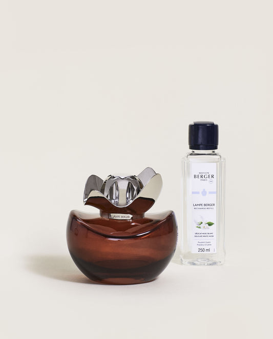 Temptation Chocolate Lampe Coffret Gift Set • Delicate White Musk
