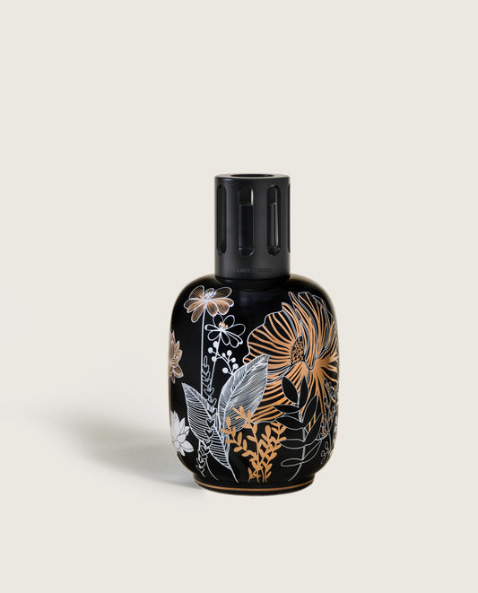 Porcelain Vegetale Lampe Noir