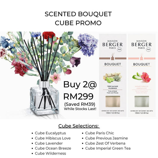 Buy 2 Scented Bouquet Cube at RM299