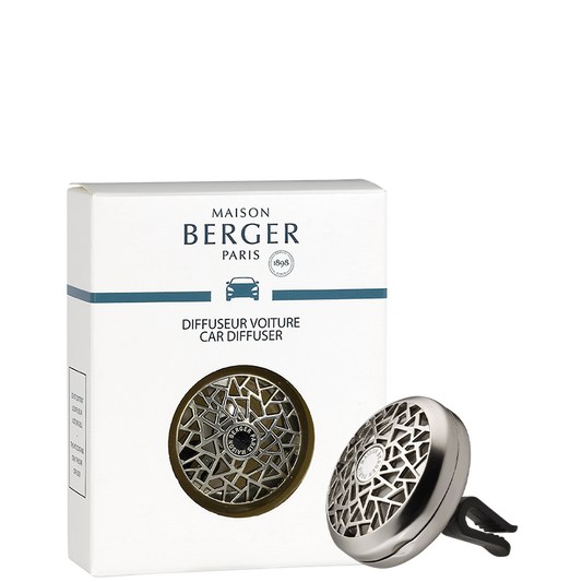 Car Diffuser Vent Clip - Graphic Nickel